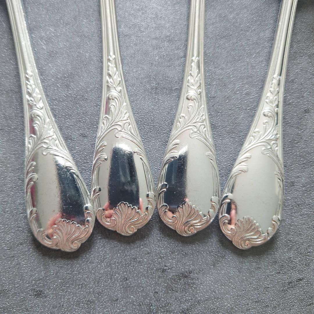 クリストフル マルリー コンソメスプーン 4点 SKLAD-KIRPICHA_RU