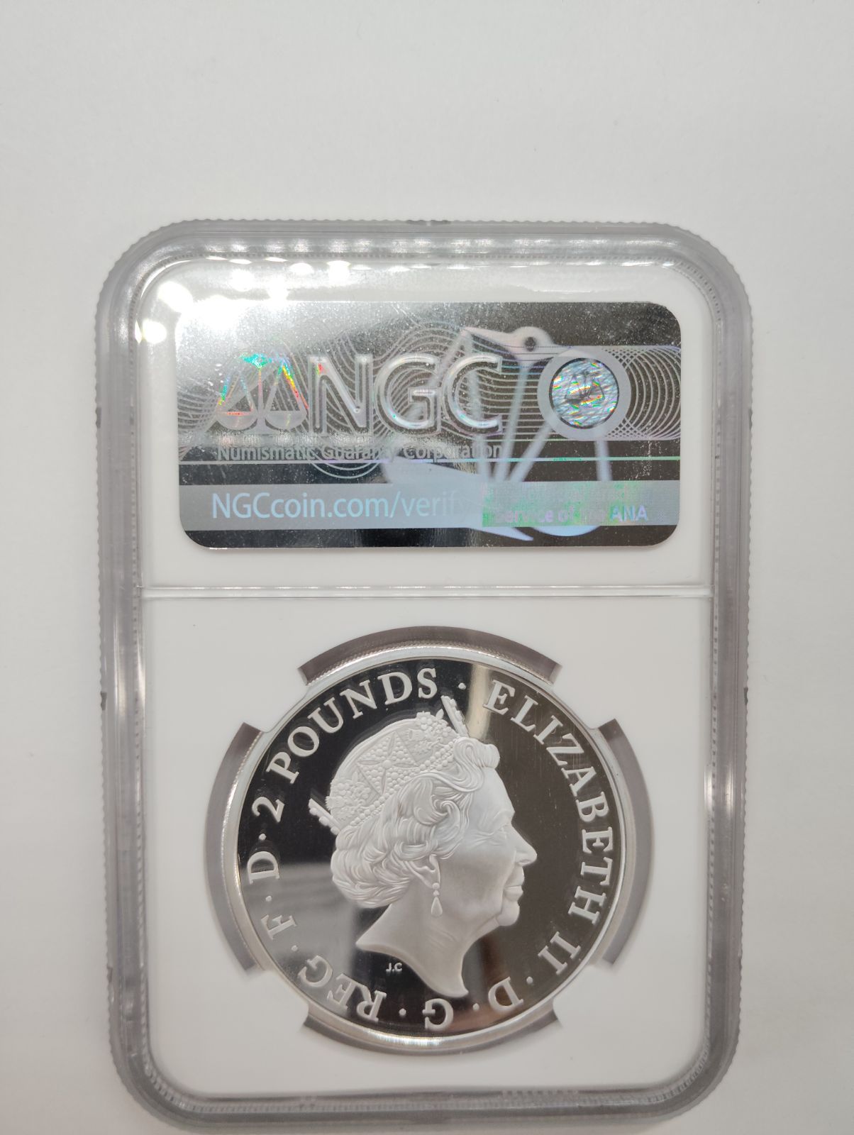 2ポンド 銀貨