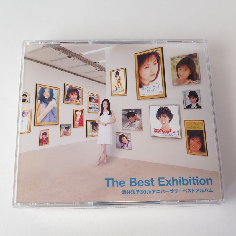 酒井法子 The Best Exhibition 酒井法子30thアニバーサリーベストアルバム 夢冒険/碧いうさぎ/のりピー音頭、他 (CD2枚組）  [F4]