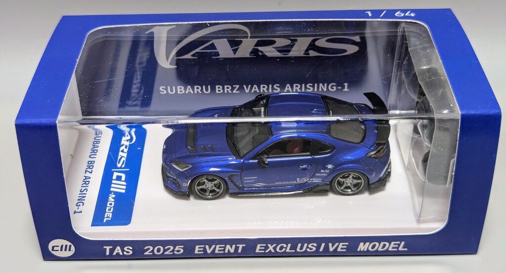 CM MODEL 1/64 Subaru BRZ Varis ARISING-1 ブルーパール