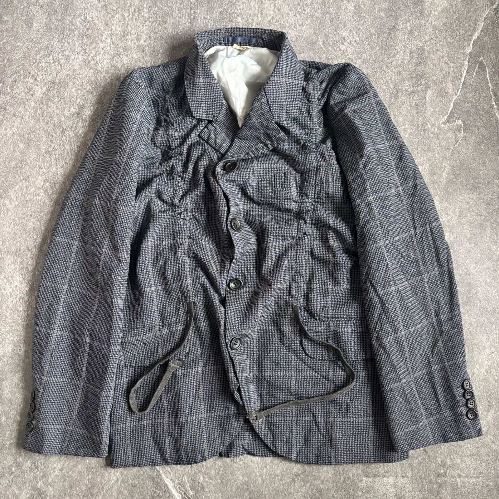 comme des garcons homme deux コムデギャルソンオムドゥ 2022ss 縮絨