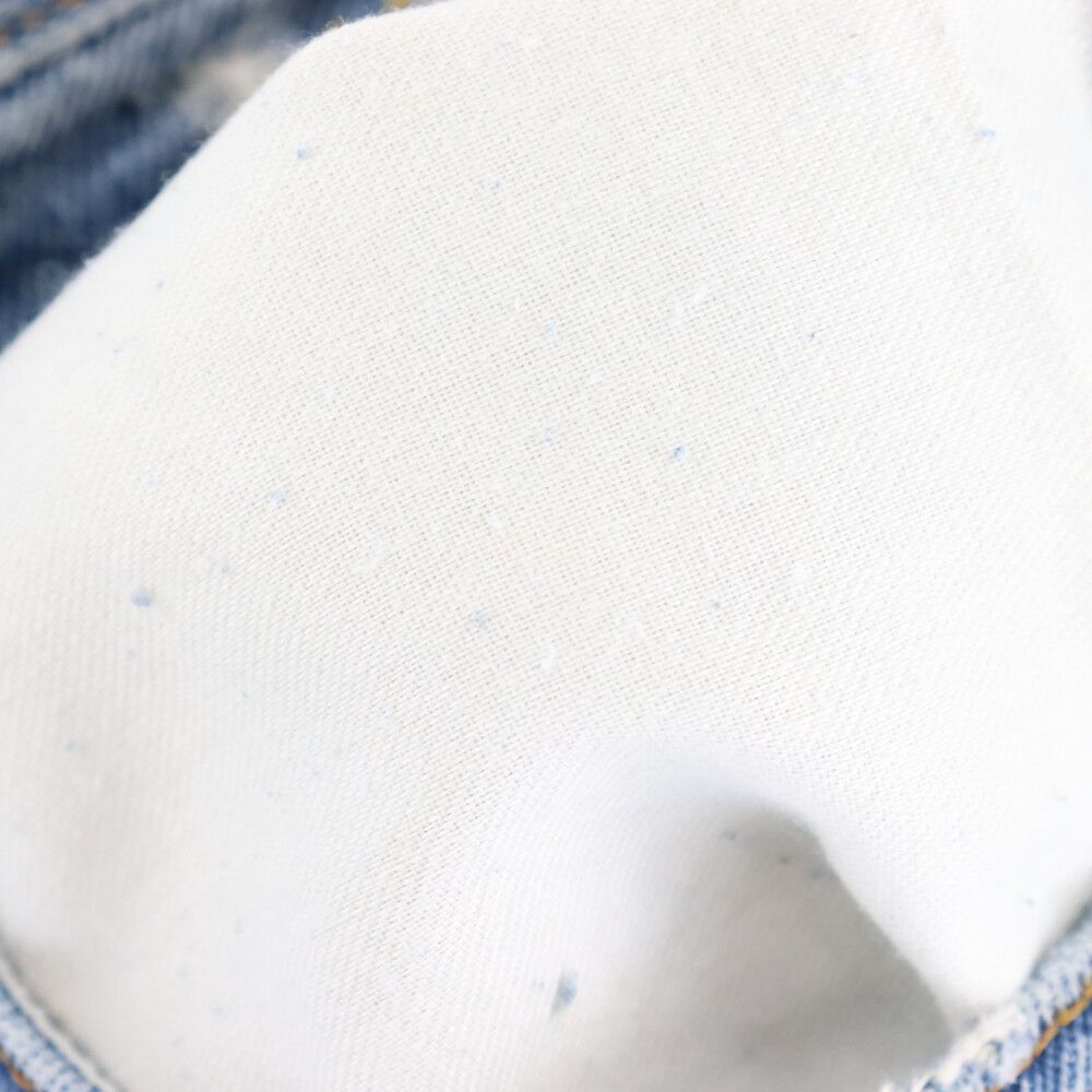 エンドレスデニム Endless Denim  Embroidered and Distressed Denim Jeans ディストレスロゴ刺繍デニムパンツ  レディース 24インチ