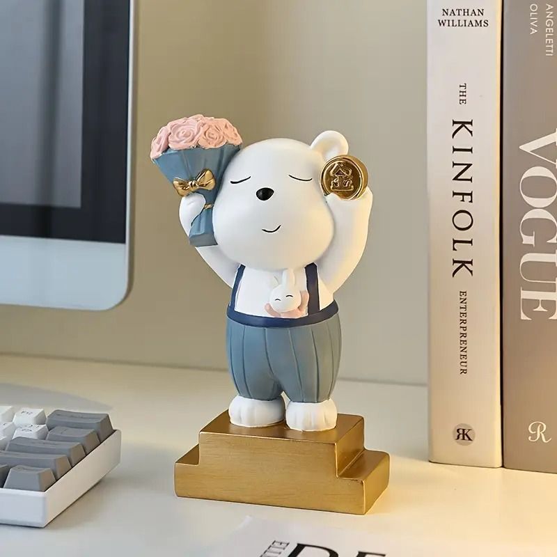 くま 熊 ベア フィギュア 置物 インテリア 工芸品 美術品 A3080 【公式