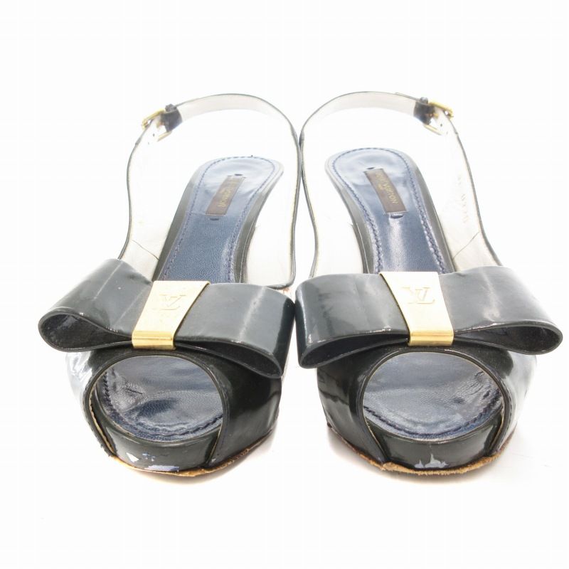 ルイヴィトン LOUIS VUITTON モノグラム スリングバックサンダル
