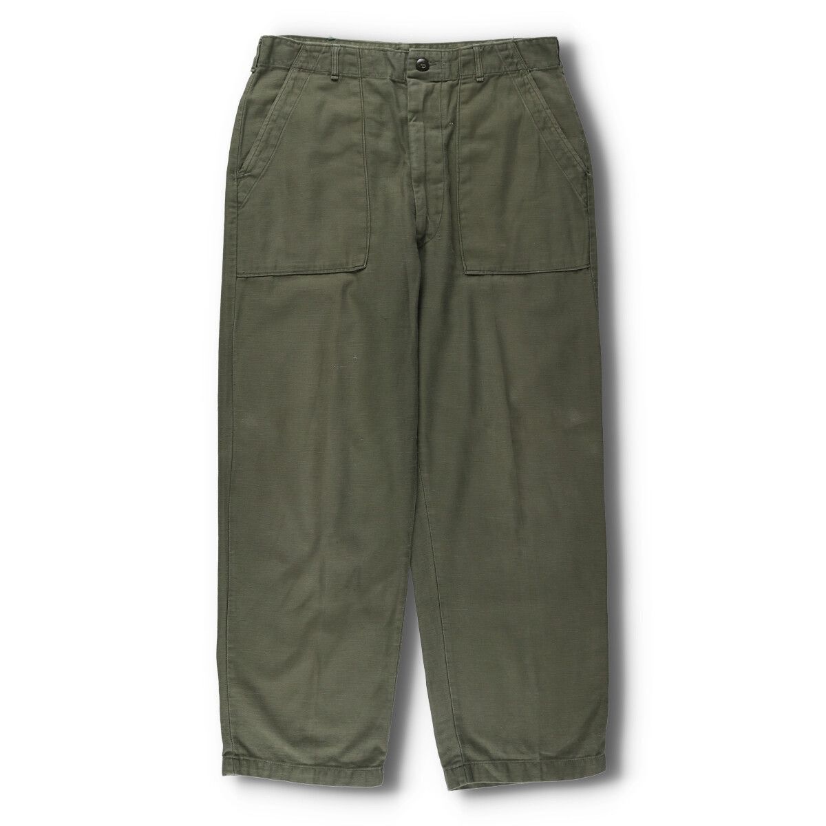 古着 70年代 米軍 ミリタリー ベイカーパンツ 36×31 メンズw35相当 ヴィンテージ|evb010812