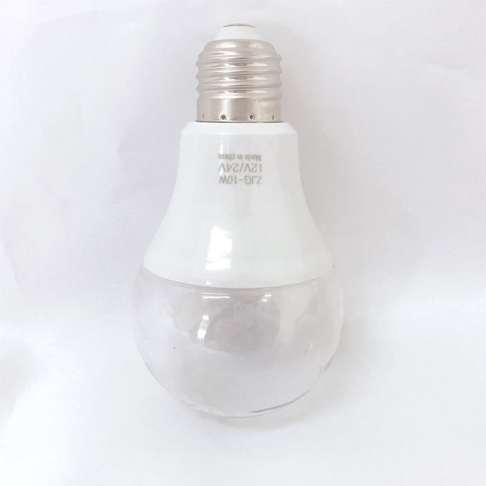 ノイズ対策 LED電球 透明カバー 10W 漁船 led ライト 24v 電球 12v 