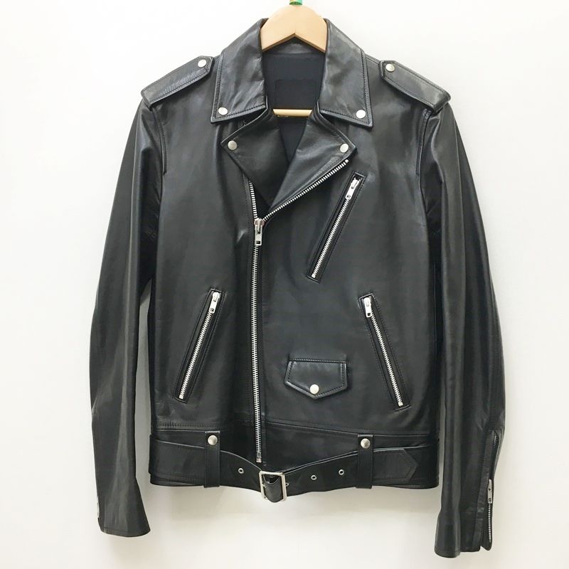 加古川店】 中古 LAD MUSICIAN | ラッドミュージシャン ライダースジャケット horsehide double reather jacket  2217-355 ブラック 【96】 - メルカリ