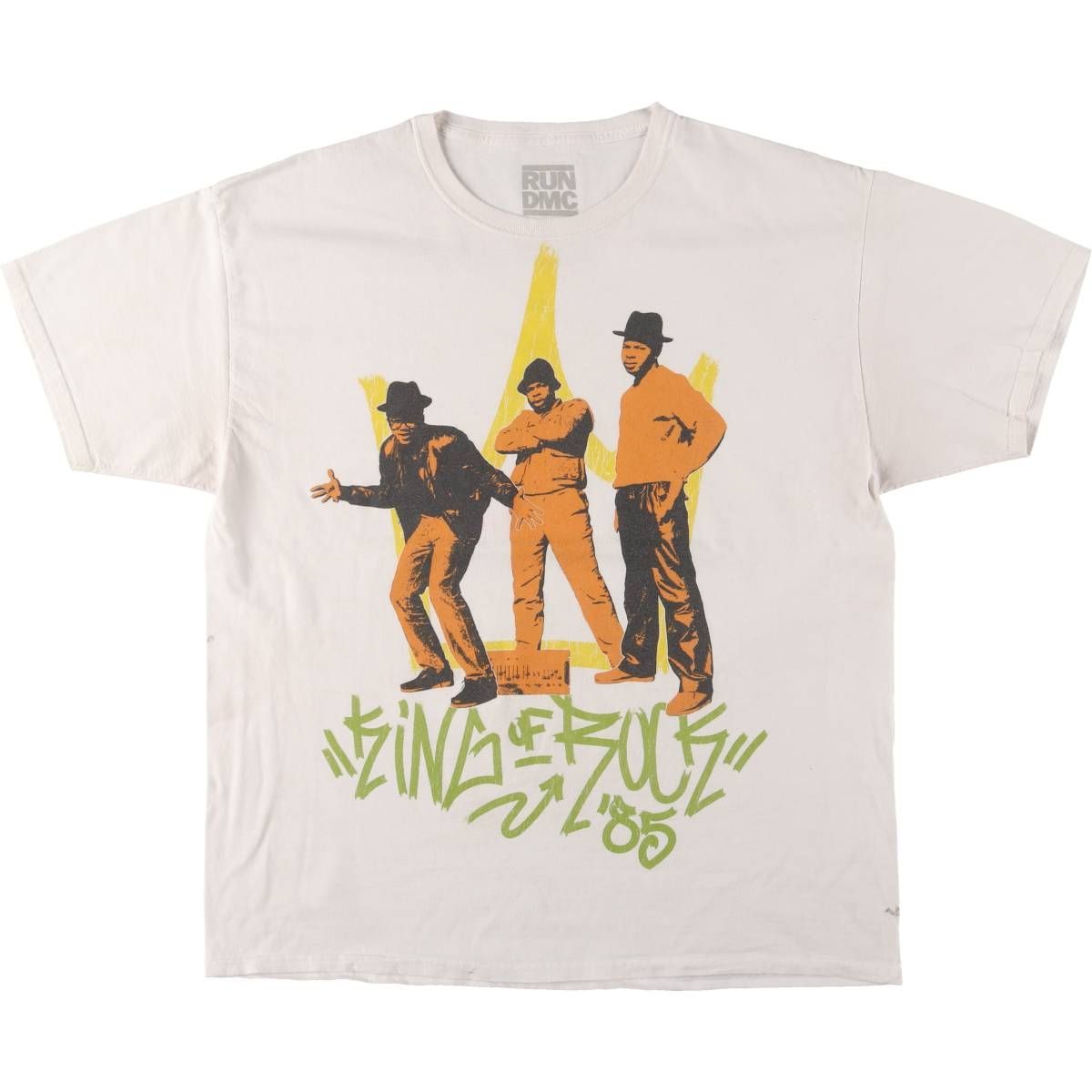 古着 RUNDMC ランディーエムシー ラップTシャツ ラップT メンズXL相当/eaa550256