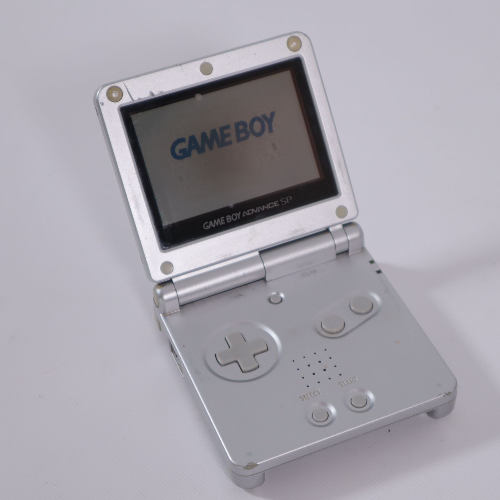 Nintendo ゲームボーイアドバンスSP 本体 AGS-001 シルバー 動作