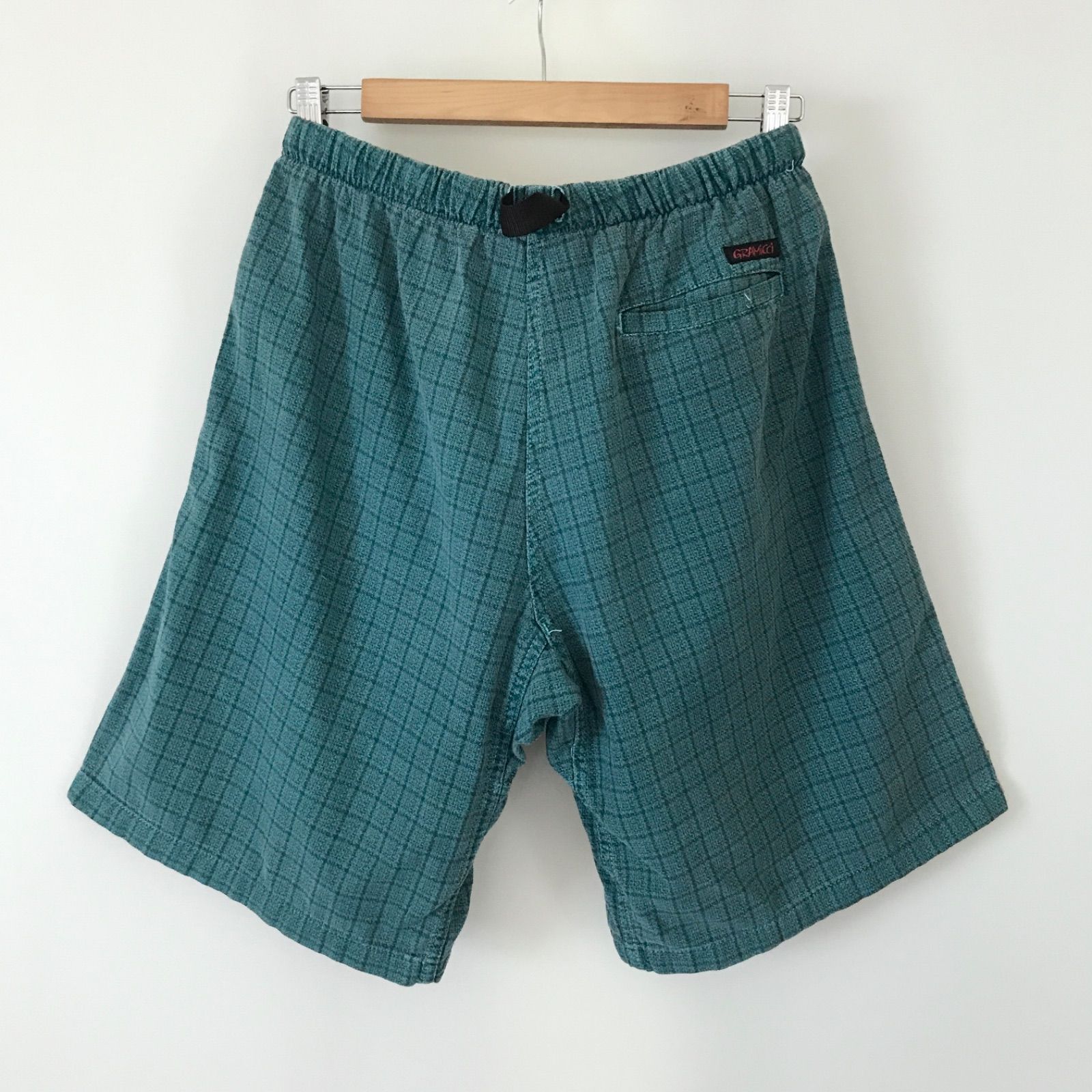 グラミチ USA製 Gramicci グラミチ☆90s VTG USA製☆製品染め☆クライミングハーフ