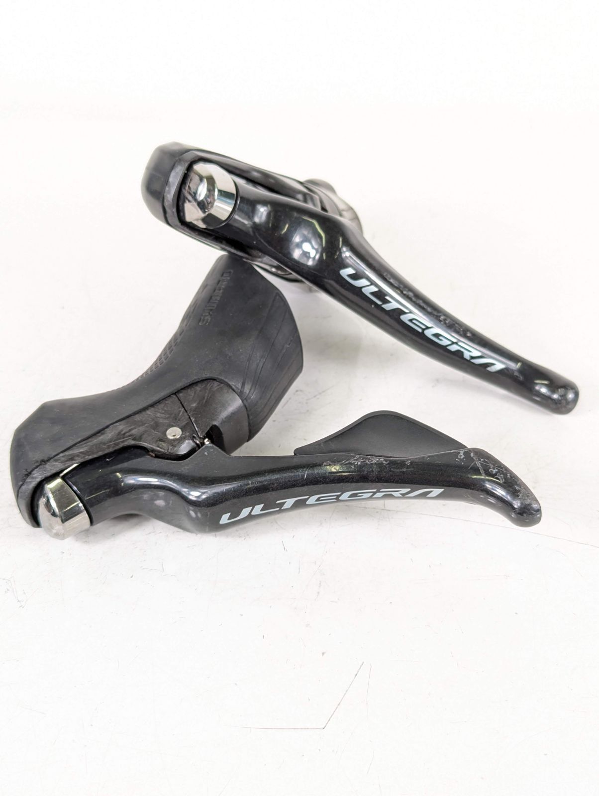並品 Shimano シマノ Ultegra ST R8000 クランプ 非油圧 機械式 2x 11 STIレバー ST251006I