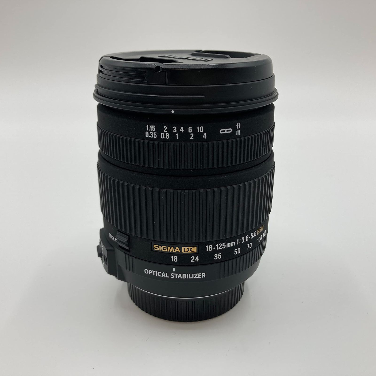 美品】SIGMA シグマ 18-125mm F3.8-5.6 DC OS HSM ニコン用 18-125mm