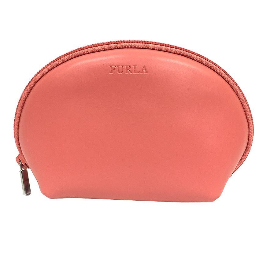 FURLA フルラ コスメポーチ ピンク aq7624 - メルカリ