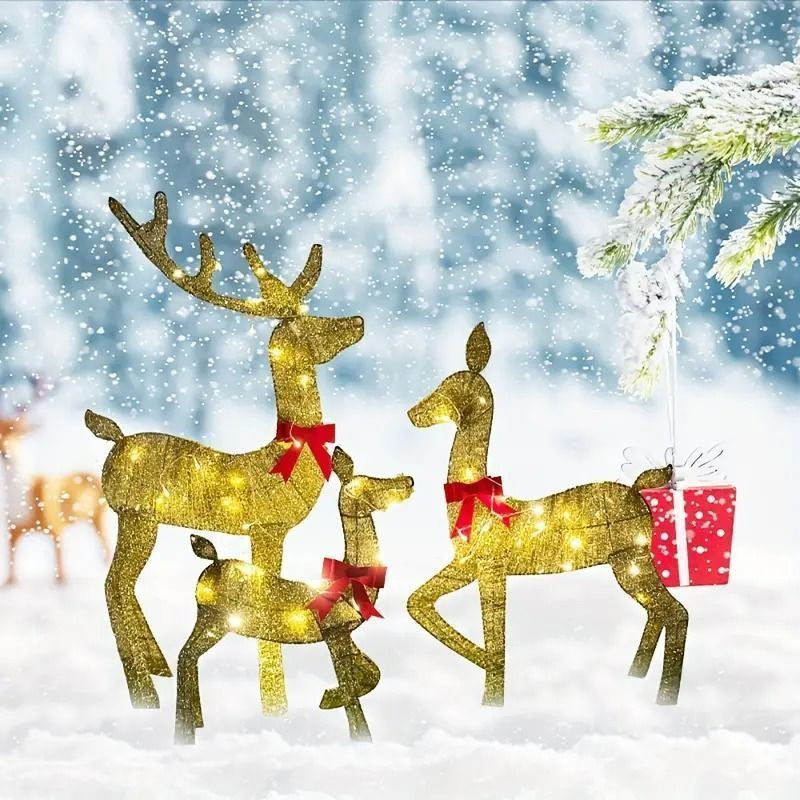 トナカイ クリスマスライト