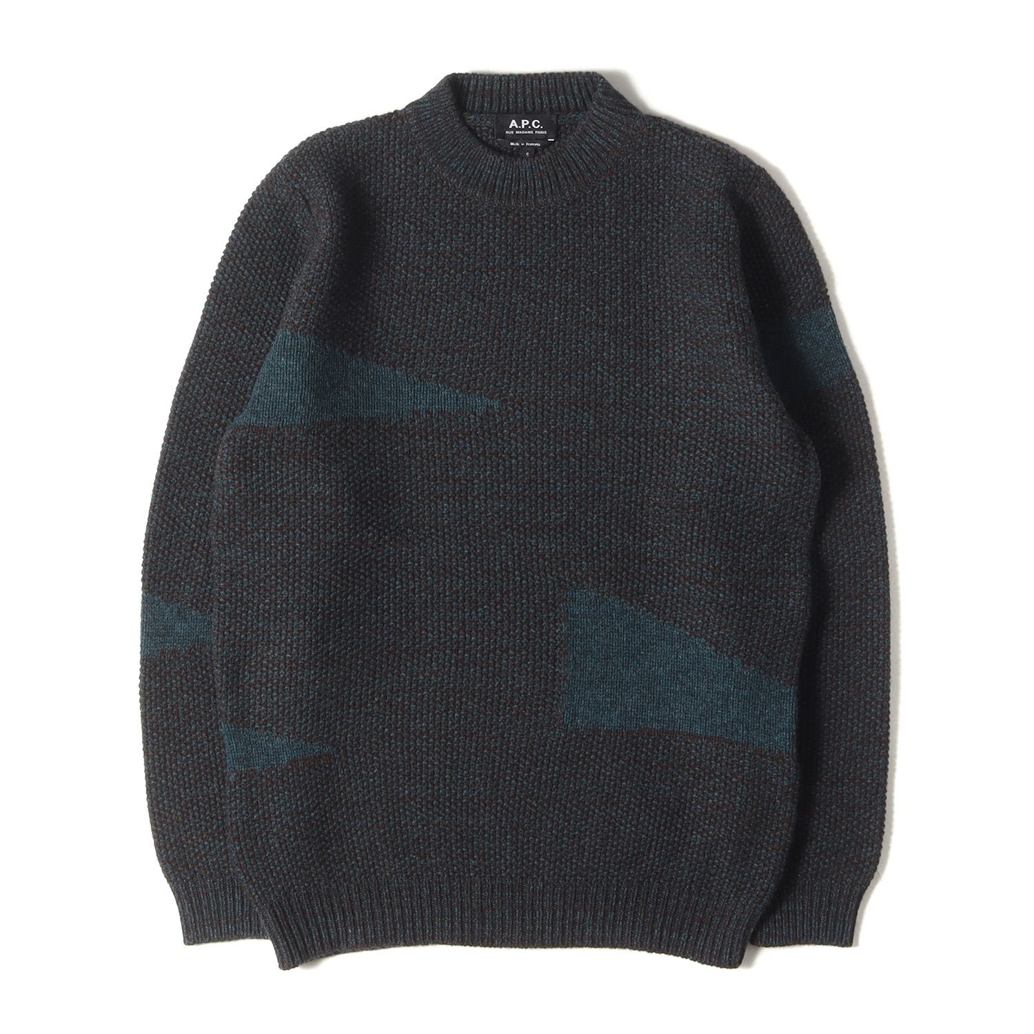 アーペーセー A.P.C. L⁄S ウールニット メンズ import：M アーペーセー 