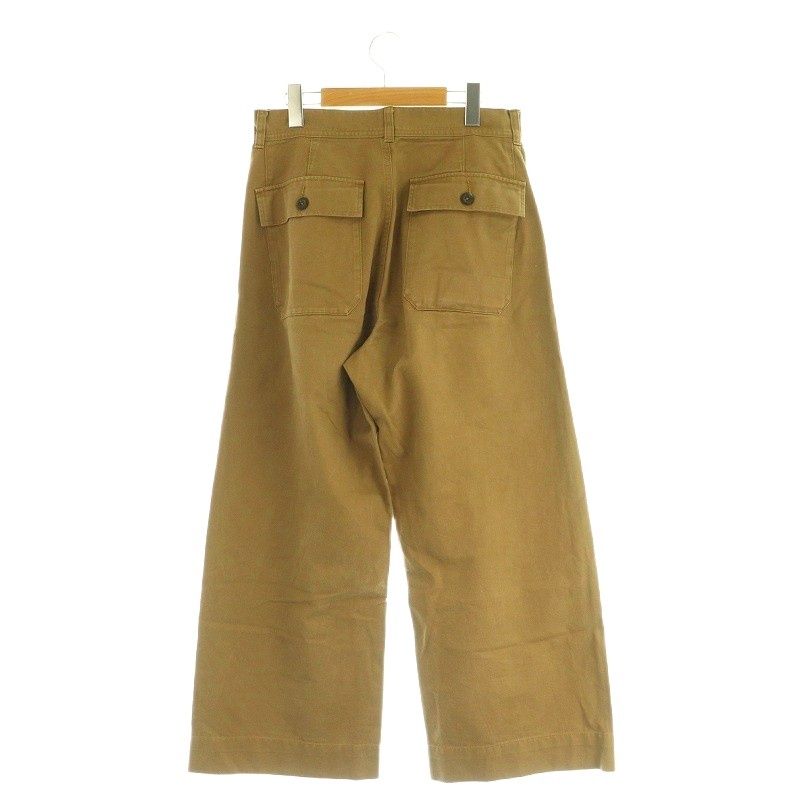 マーガレットハウエル MHL. 19AW WASHED COTTON DRILL ワイド