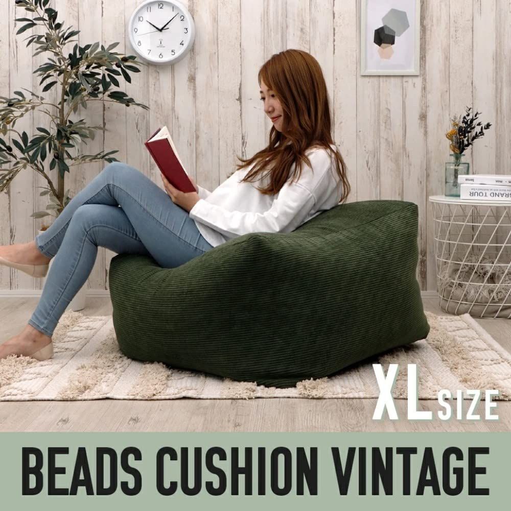 コーデュロイグリーン XLサイズ