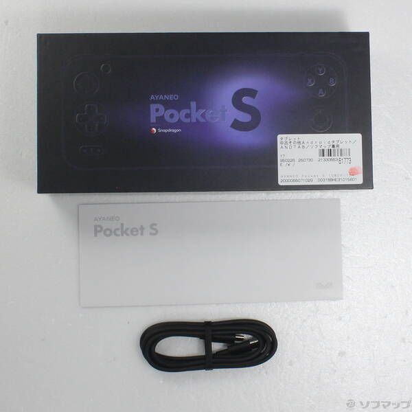  〔 品〕 AYANEO Pocket S 1 TB オブシディアンブラック Wi Fi 258 Androidタブレット本体 タブレット