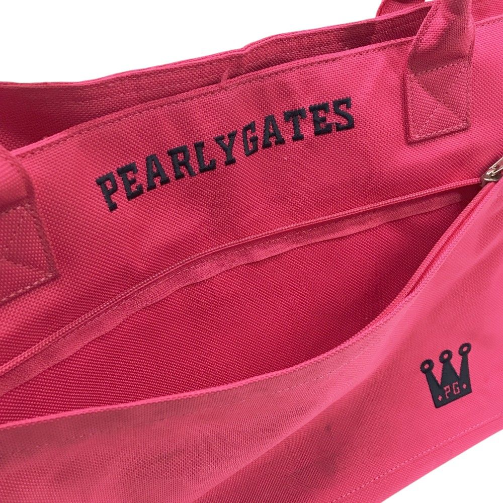 PEARLY GATES パーリーゲイツ トートバッグ ピンク系 [240101395837