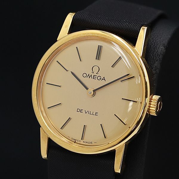 希少 オメガ OMEGA ゴールド デビル レディース腕時計 美品 - 時計