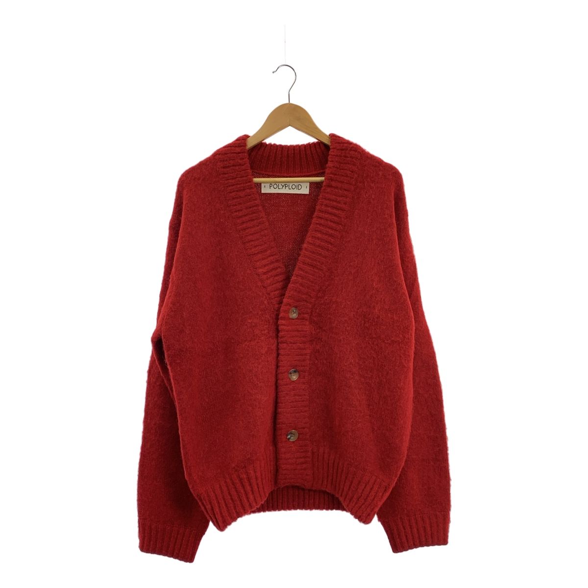 POLYPLOID(ポリプロイド) カーディガンcardigan B POLYPLOID / ポリプロイド | KNIT CARDIGAN / ミックスウール 豚