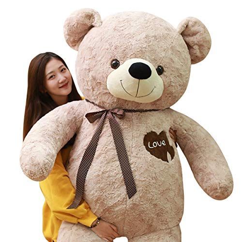 ブラウン_125cm AMIRA TOYS ぬいぐるみ 特大 くま テディベア