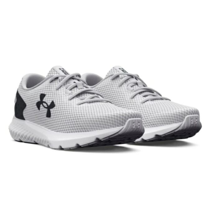 UNDER ARMOUR メンズランニングシューズ UA Charged Rouge 3 EXTRA WIDE 3026020-100 ブラック ブラック 28.0