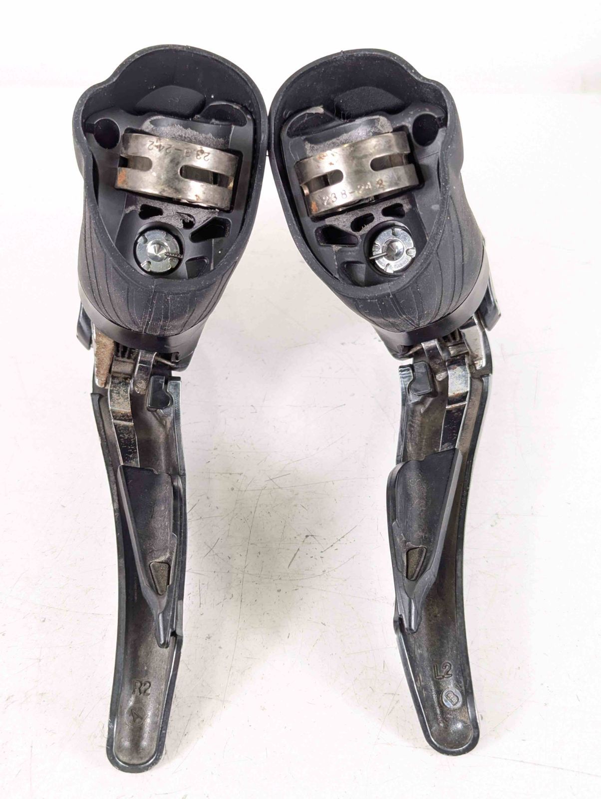 並品 Shimano シマノ Tiagra ST 4700 非油圧 機械式 2x 10 STIレバー ST251006H BRIGHTFACE_UK