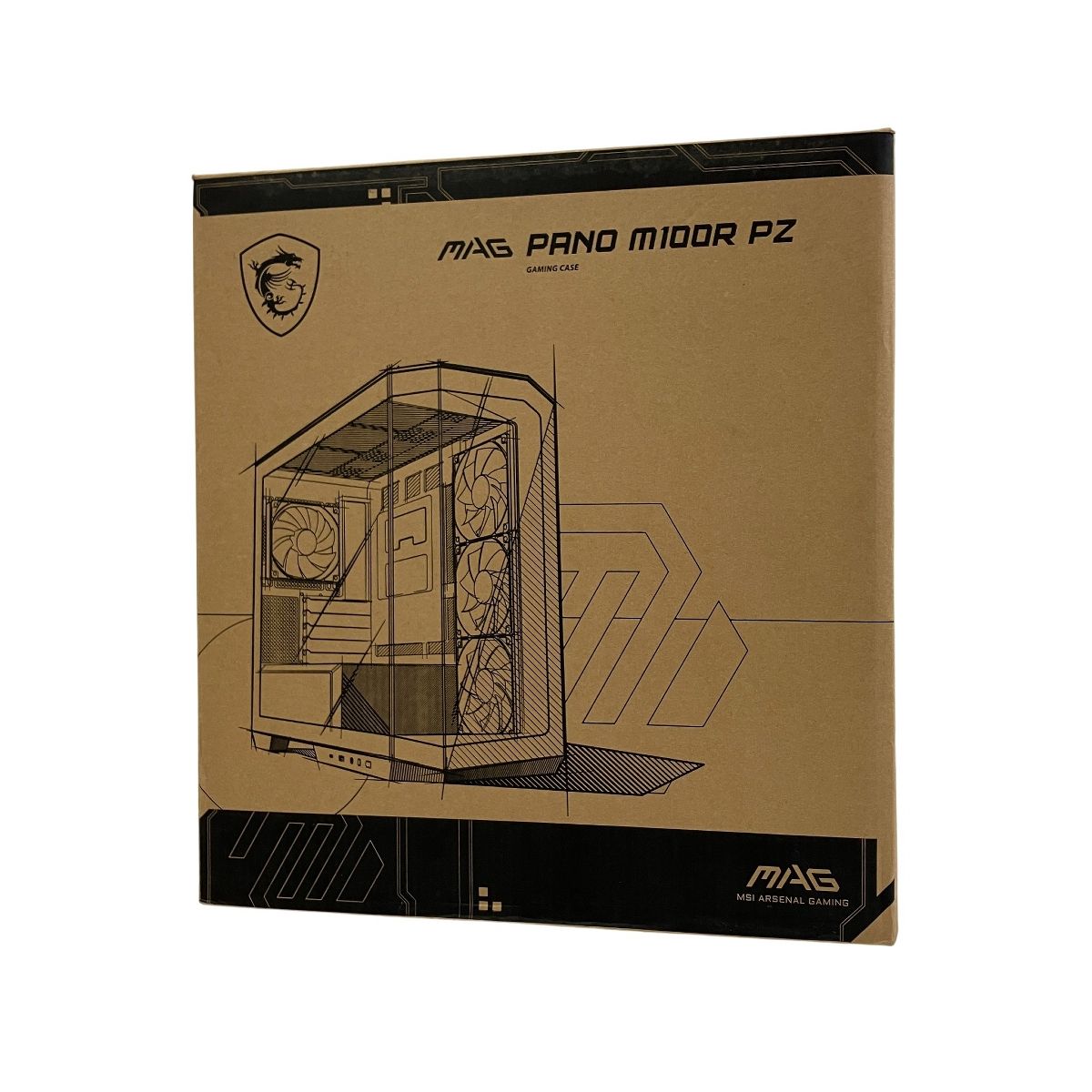 MSI MAG PANO M100R PZ ケース PC ♥ 開封済 T10537649