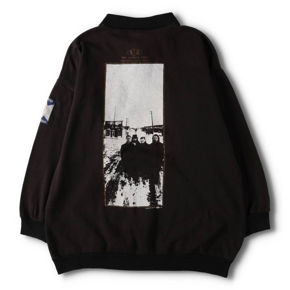 古着 80年代 WILLOW POINTE SPORTSWEAR U2 ユートゥー バックプリント  