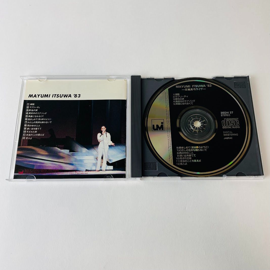 五輪真弓　ライヴ83 CD 初期盤] 五輪真弓 / ライヴ MAYUMI ITSUWA '83 35DH-37 [K1]【CD