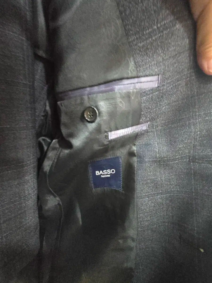 チェック柄 スーツ セット メンズ BASSO