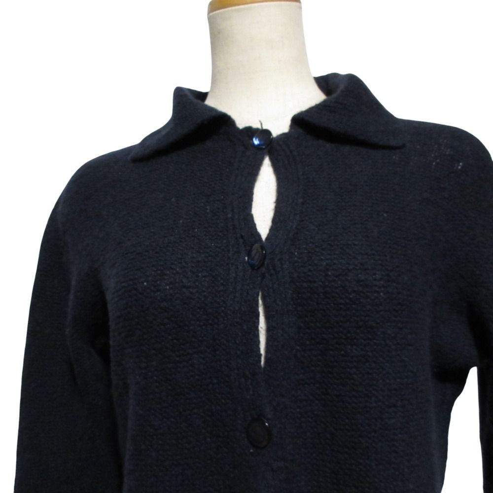 美品 GUCCI グッチ トムフォード期 ヴィンテージ 襟付 カシミヤ ニット  