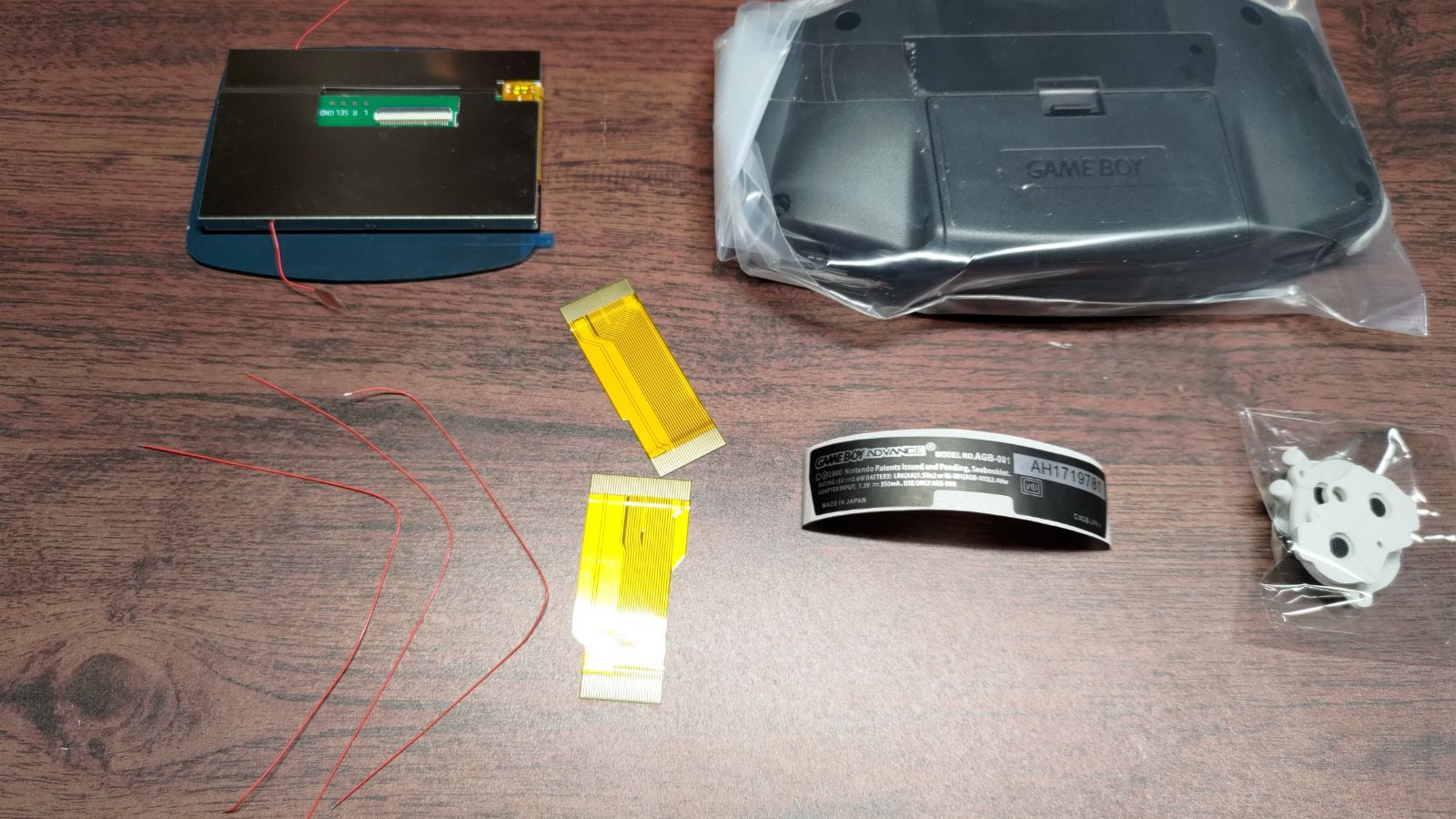 ゲームボーイアドバンス IPS V5 ラミネート液晶 キット