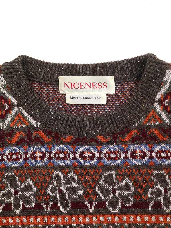 NICENESS ナイスネス 22AW LIMITED EDITION BANTON フェアアイル 