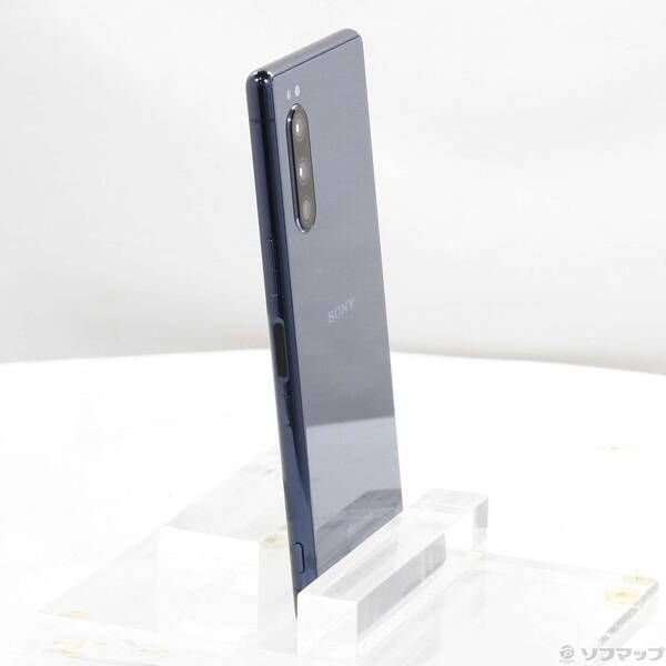 中古品〕 Xperia 5 64GB ブルー SO-01M docomo【349】 - メルカリ