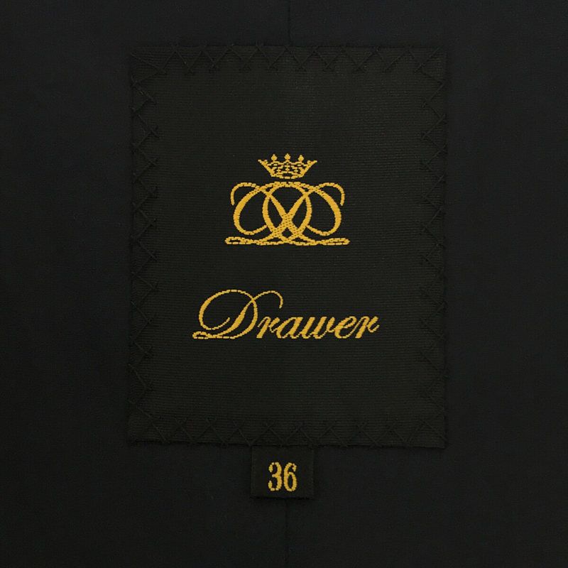 ❤️春物ドゥロワーコットンムソウケープコート Drawer / ドゥロワー | 2022SS コットンムソウケープコート | 36
