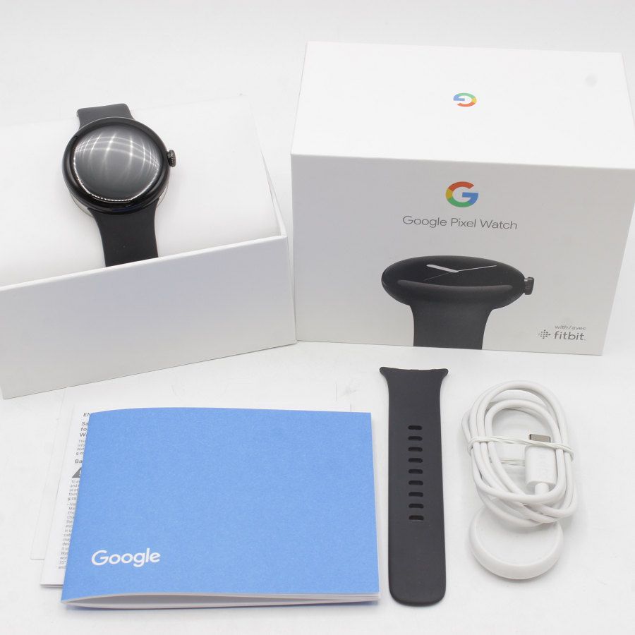 Google Pixel Watch GA03119-TW Matte Black ステンレス ケース