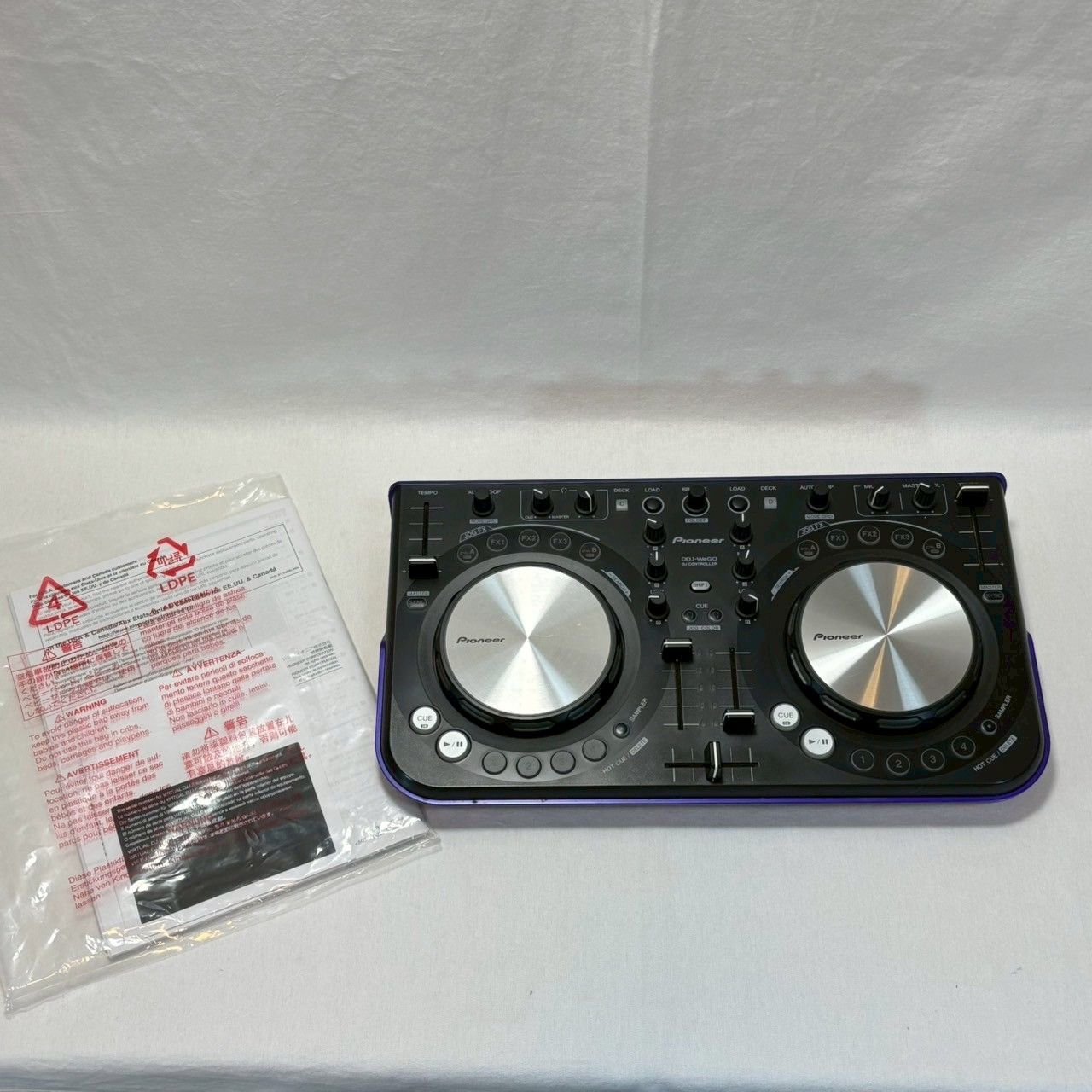 ✨動作未確認✨】Pioneer/DDJ-WeGO-V/バイオレット/箱/説明書