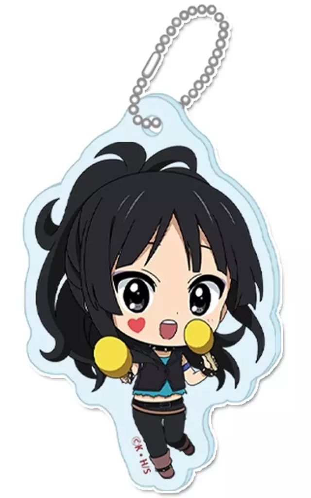 新品】キーホルダー 秋山澪(デスデビルver.) ぷちちょこ ミニ