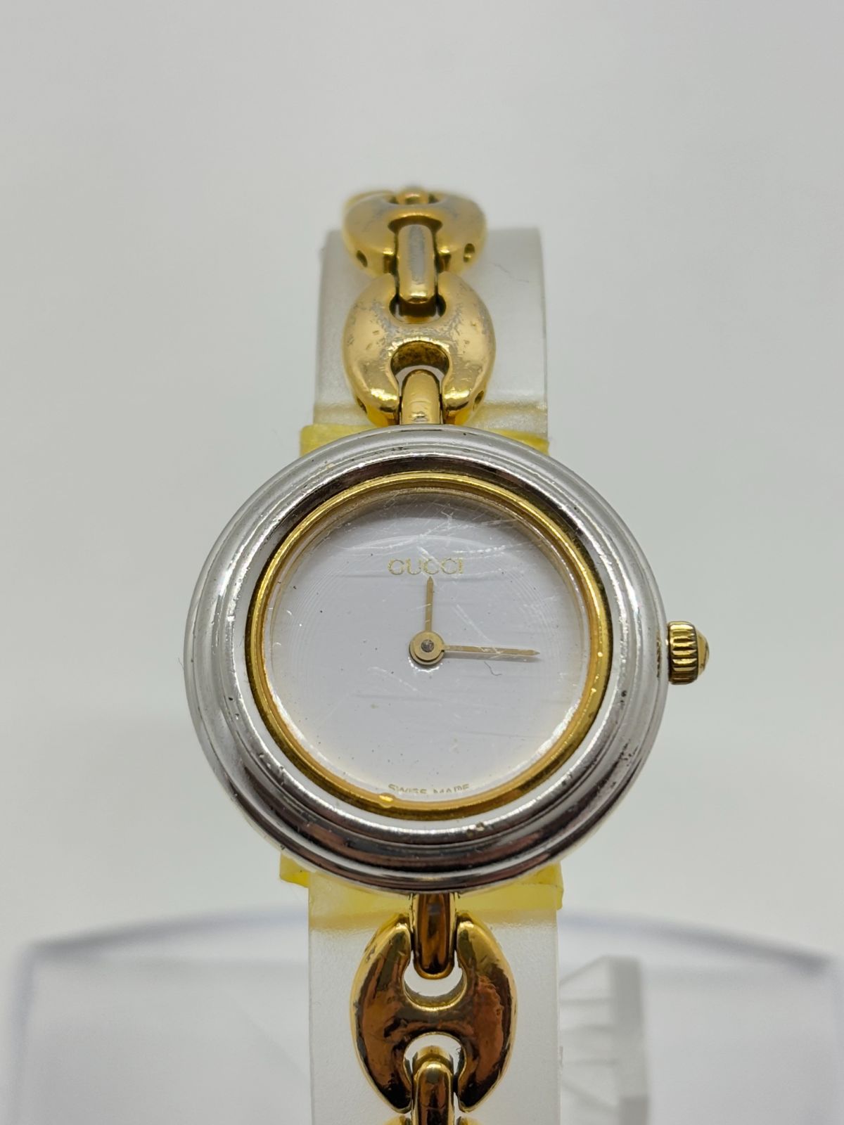 稼働品】GUCCI 11/12 Change Bezel グッチ 11/12 チェンジベゼル