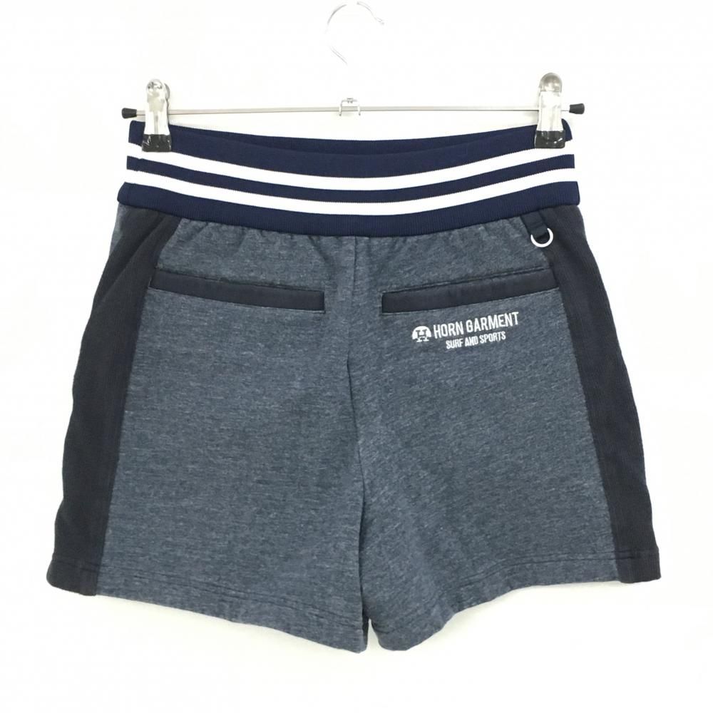 ☆SALE価格☆【美品】ホーンガーメント ショートパンツ ネイビー×白