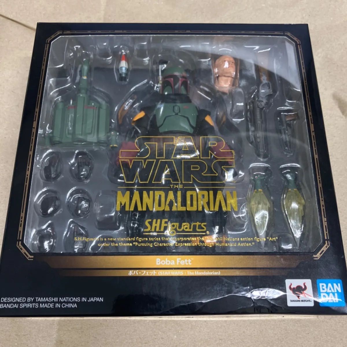 【未開封】BANDAI STAR WARS THE MANDALORIAN S.H.Figuarts Boba Fett