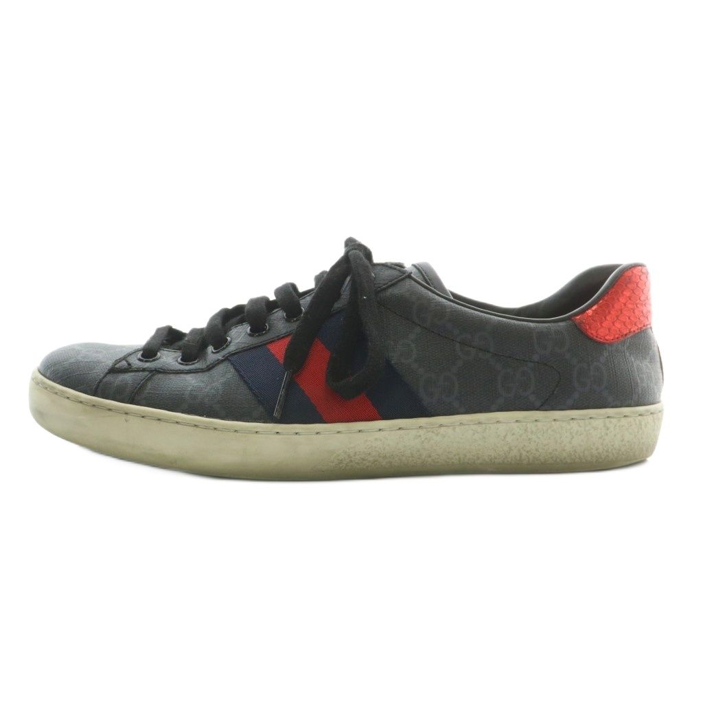 グッチ GUCCI エース スニーカー レザー ローカット GG