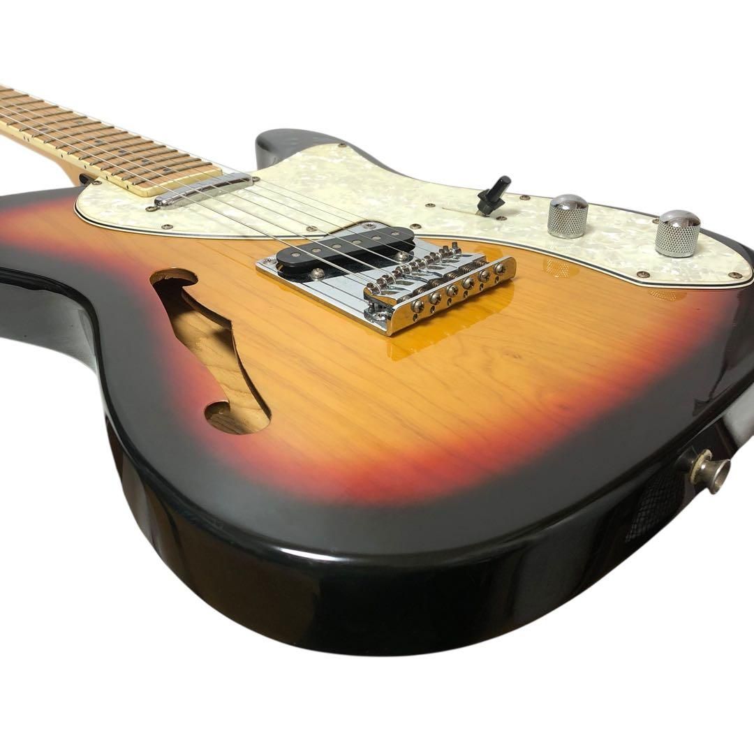 希少】◇SX カスタムハンドメイド◇ シンライン エレキギター