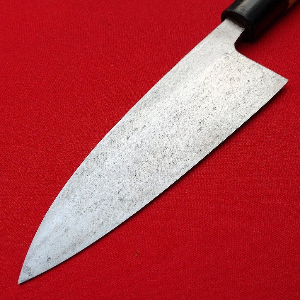 正本総本店 マル秀 出刃 180mm 6寸 出刃包丁 白鋼 プラ柄 6寸（180mm） | 刃物の老舗 本家かね惣