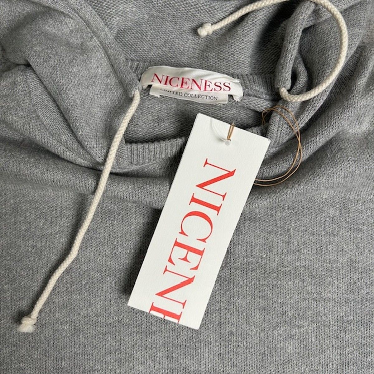 【Niceness ナイスネス】SIMON /モックツイステッドヤーン パーカー NICENESS ナイスネス SIMON モックツイステッドヤーンパーカー
