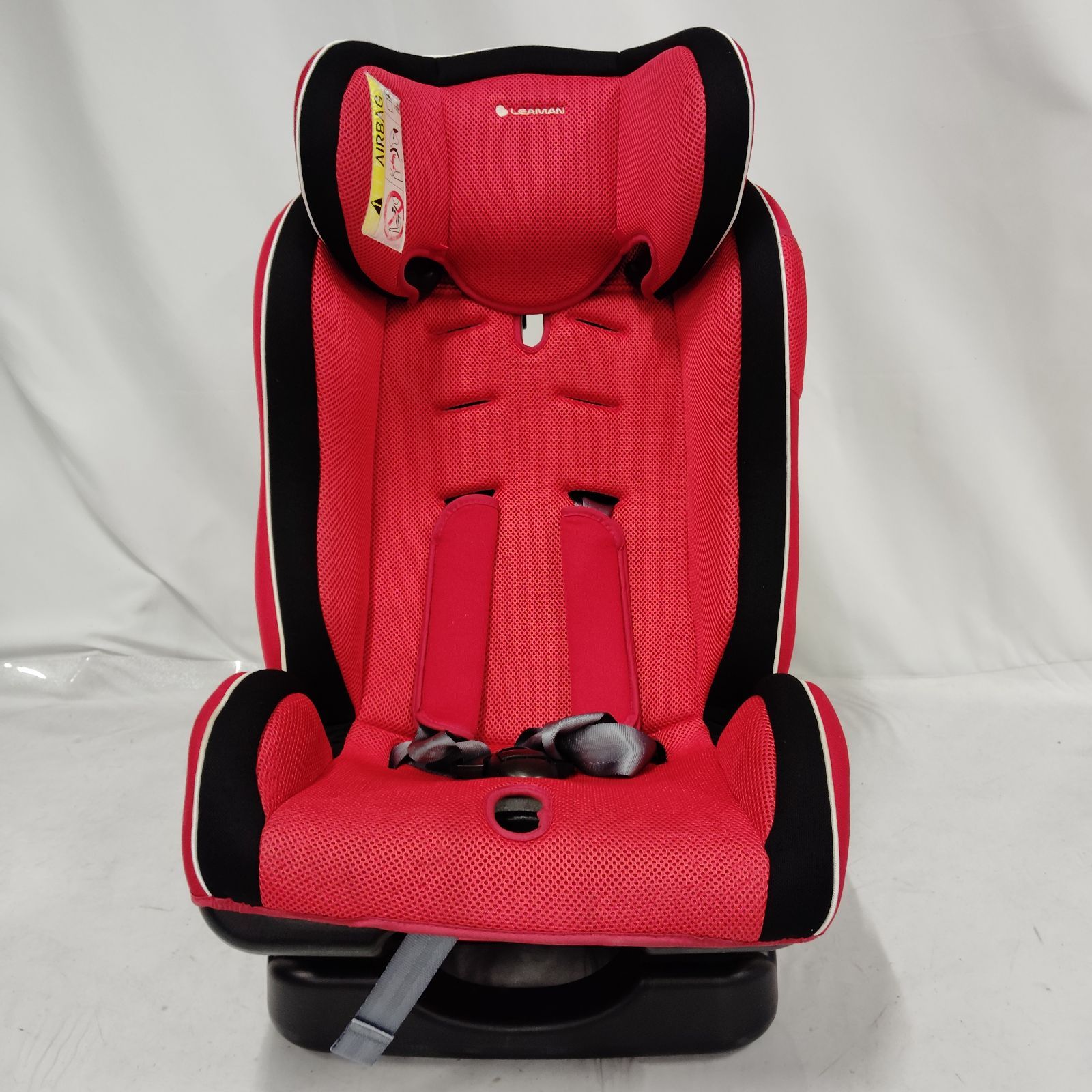 LEAMAN リーマン チャイルド ジュニアシート カイナ 赤 黒 レッド ブラック