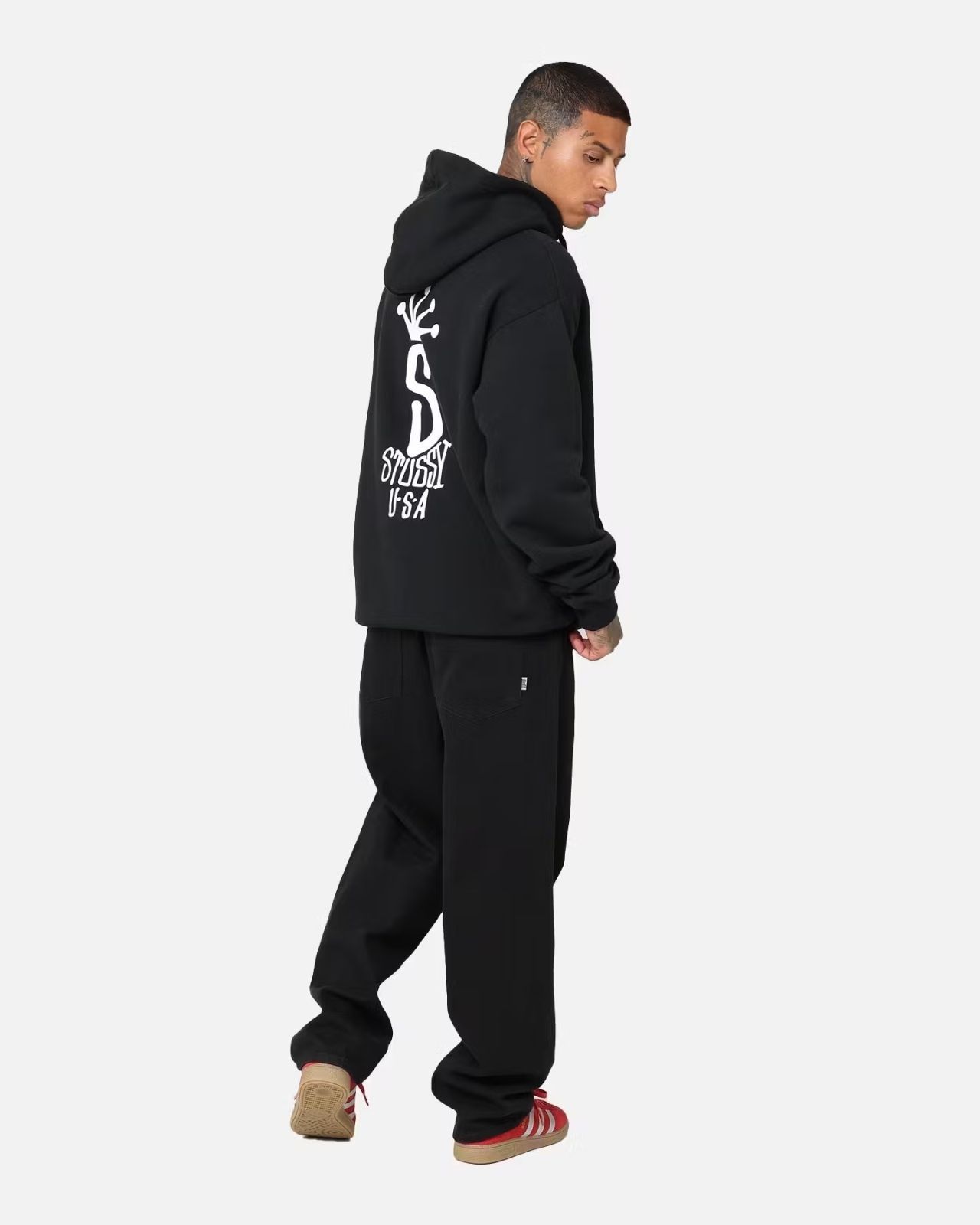 STUSSY Big S LCB Hoodie フーディー ステューシー - メルカリ
