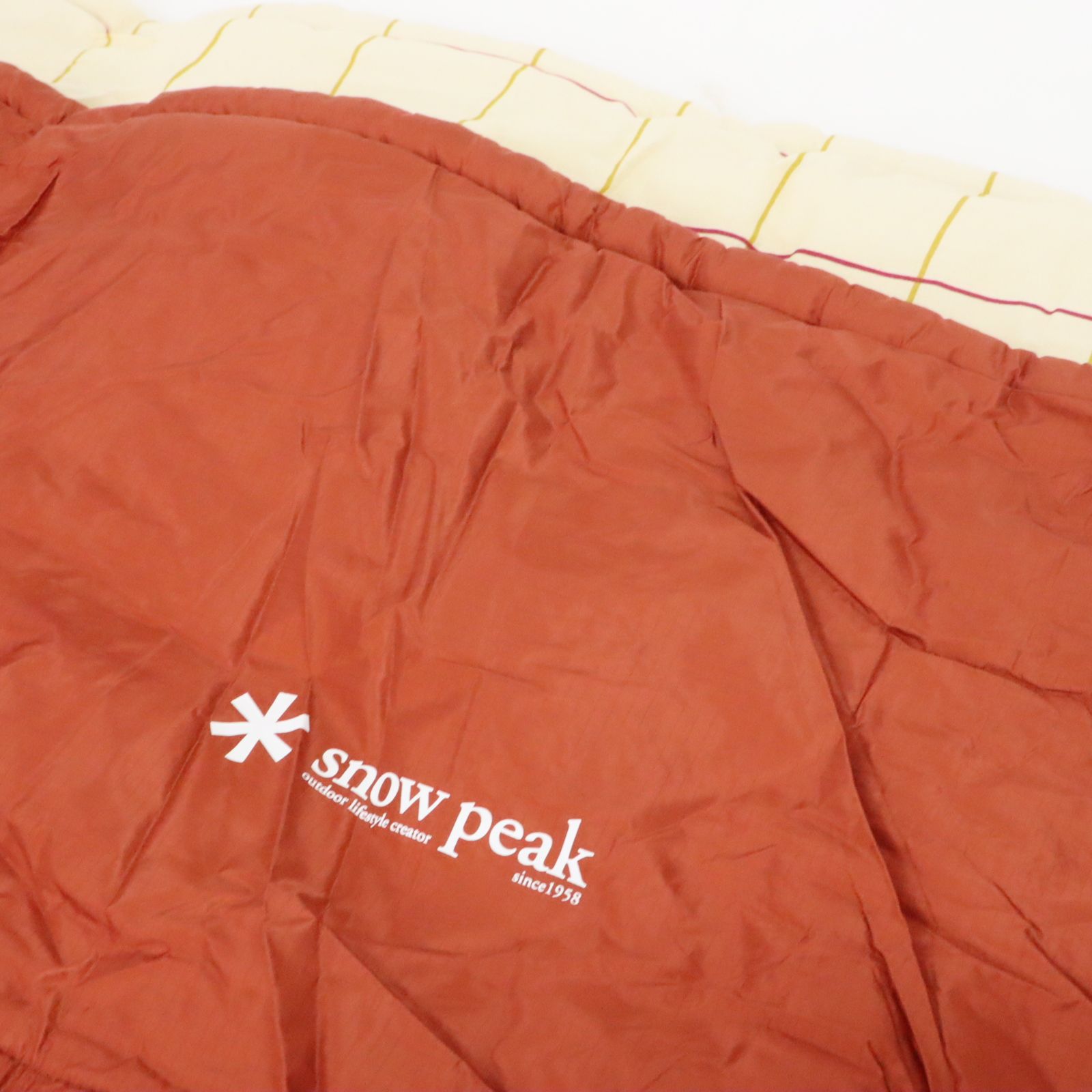 snow peak BD-103 オレンジ色 ナイロンシュラフ 【公式通販】